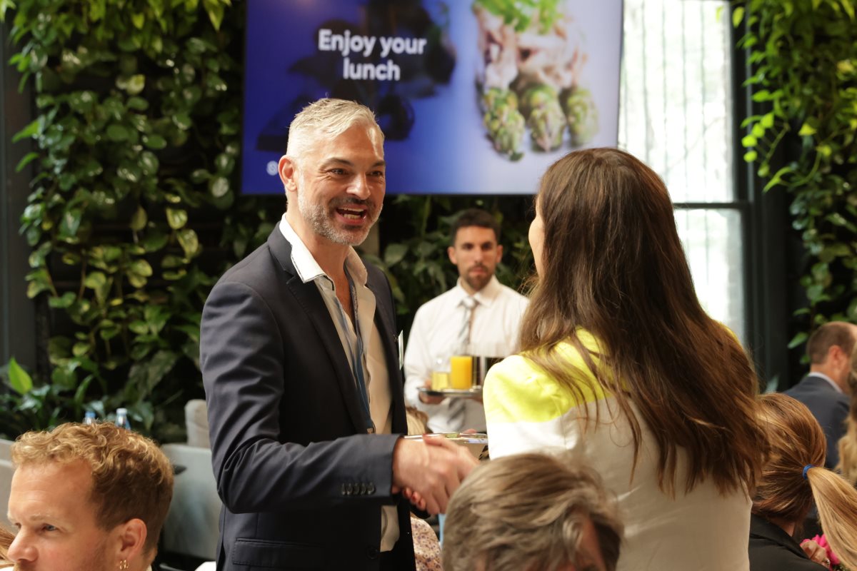 Guests at the agents of change event.