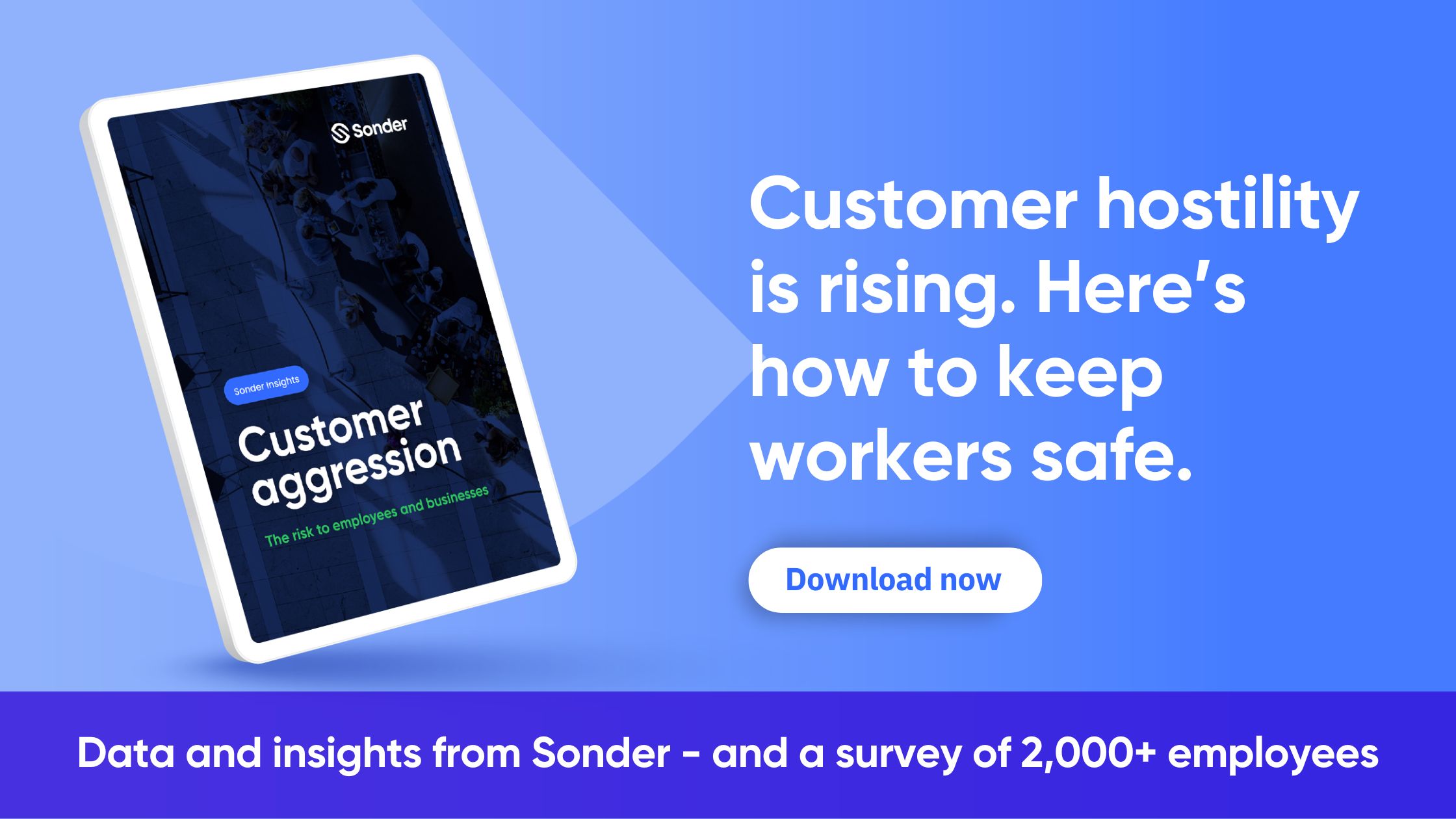 customer aggression report graphic