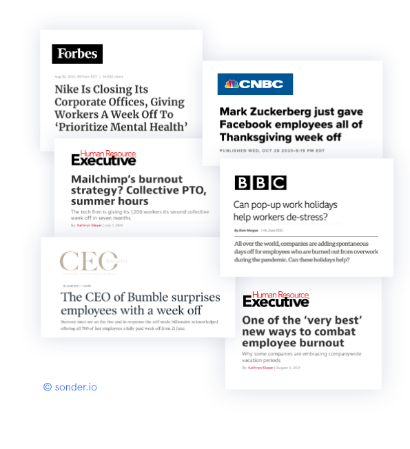 paid-time-off-cures-burnout news and media clippings