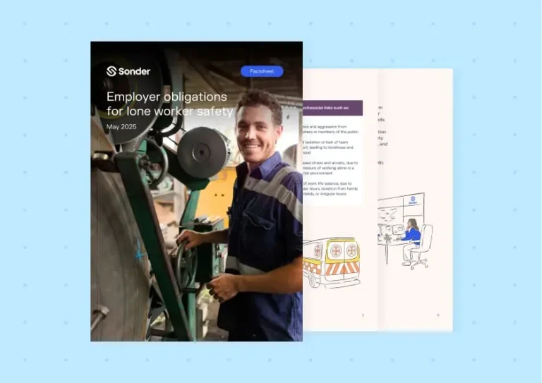 Lone worker safety cover