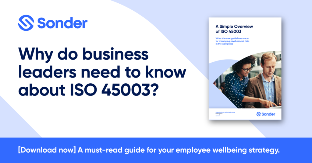 A simple overview of ISO 45003