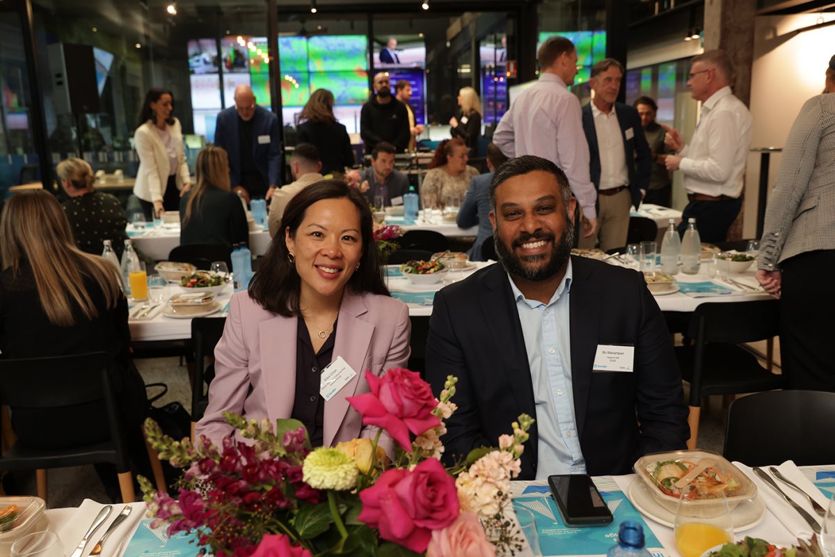 Guests at the agents of change event.