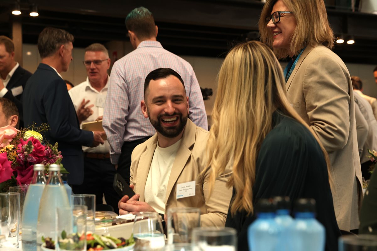 Guests at the agents of change event.