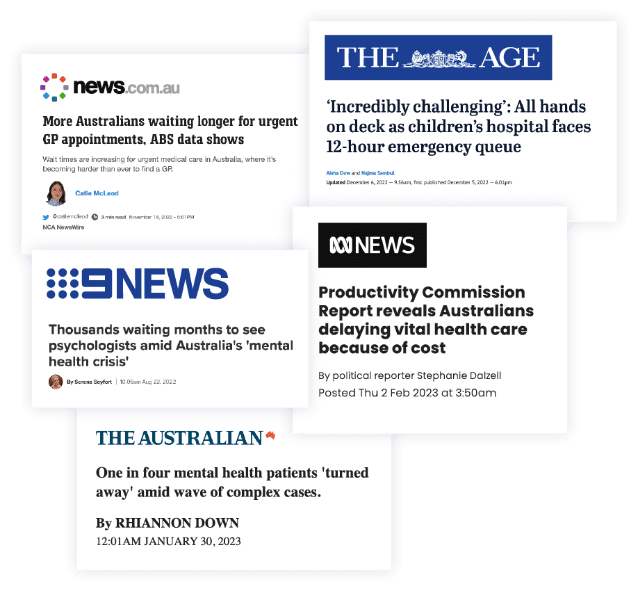 News articles - healthcare and wellbeing access