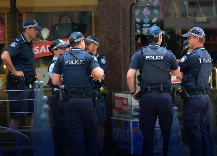 Police team