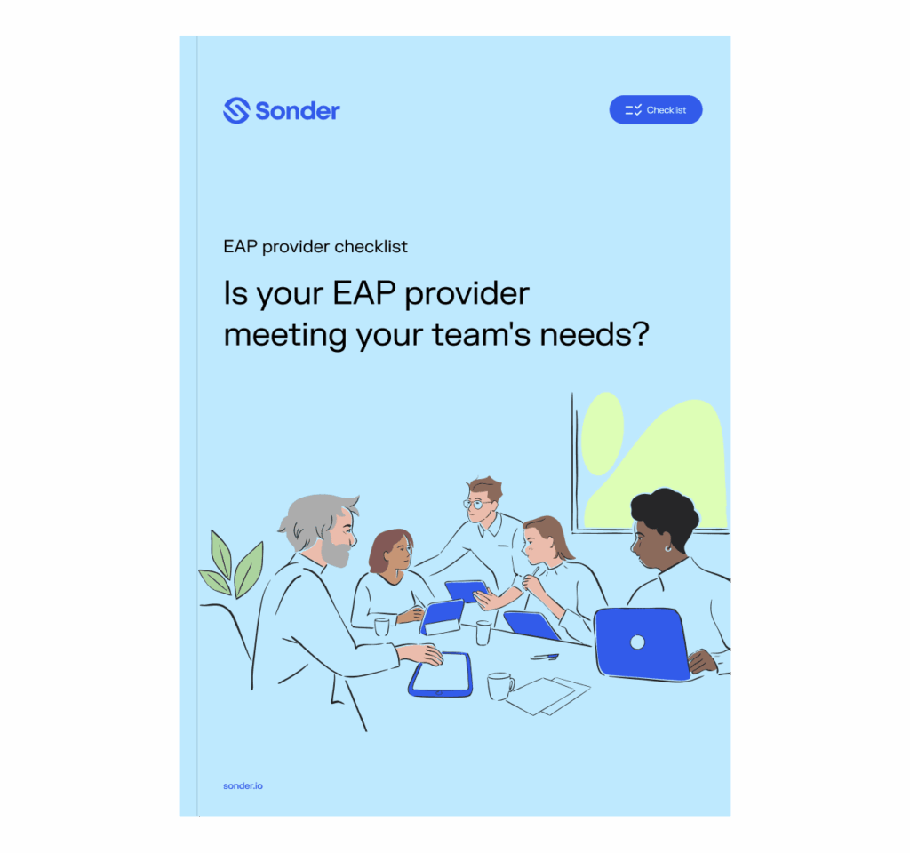 EAP provider checklist cover
