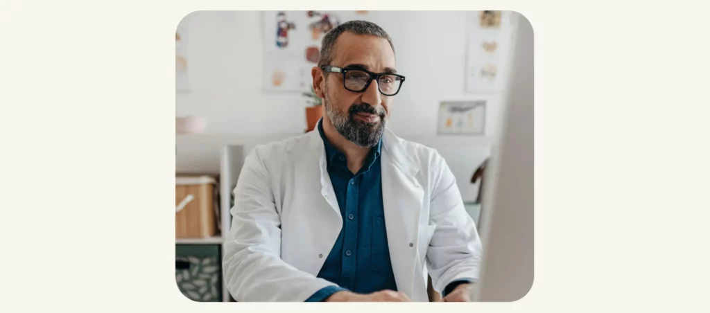 Doctor at work