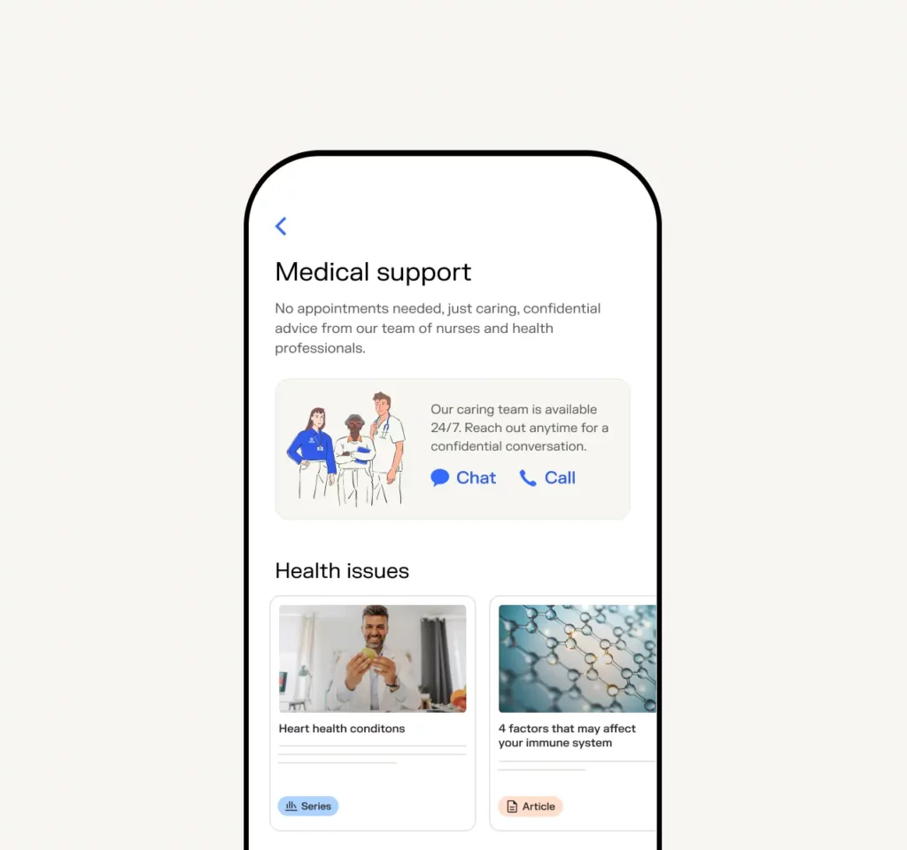 Sonder app screen