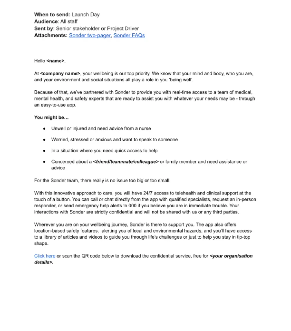 Toolkit - Email example 3