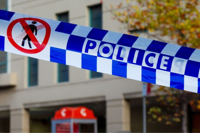 NSW police no entry tape