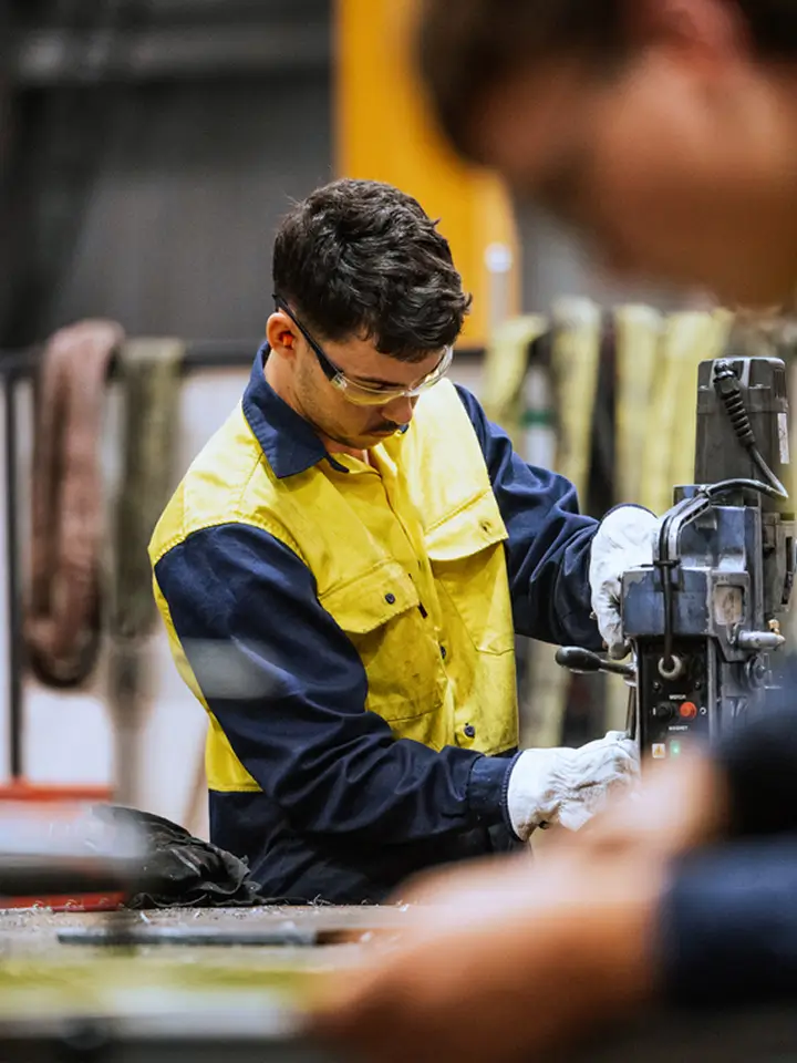 Manufacturing worker