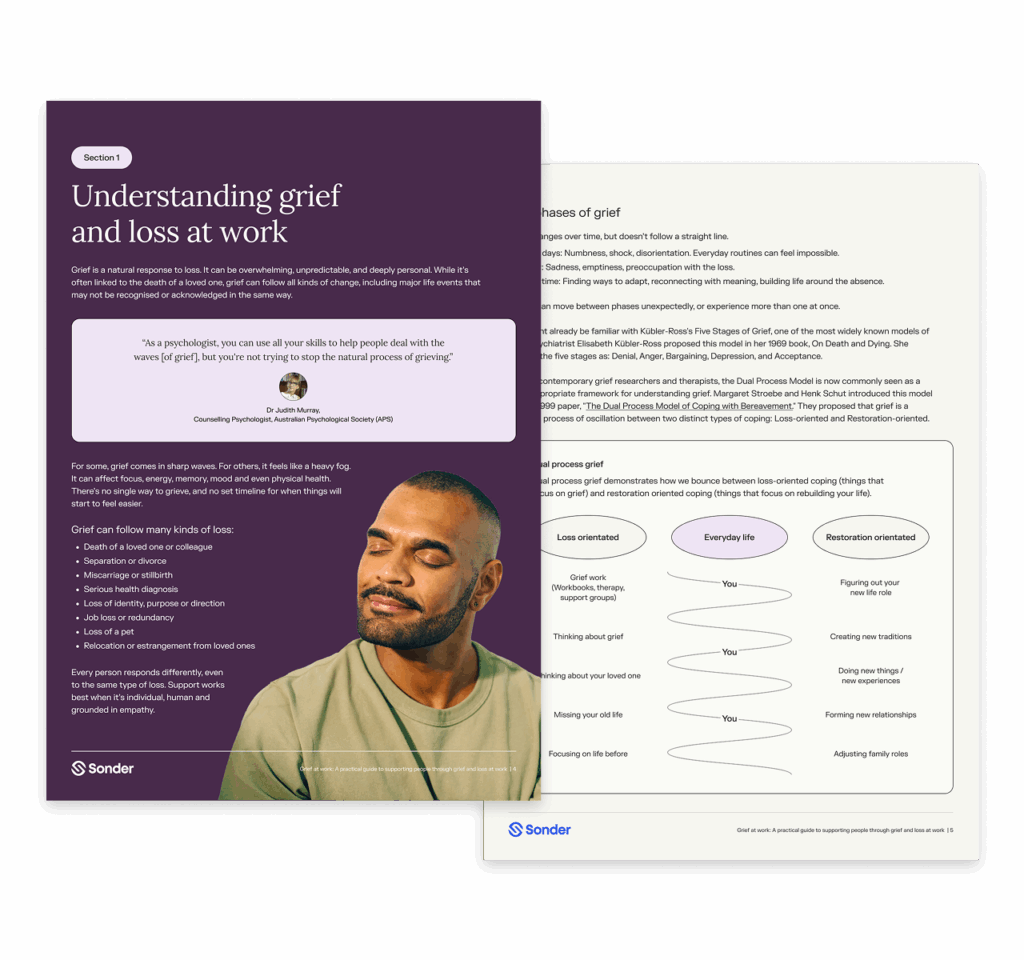 Grief and Loss at Work excerpt