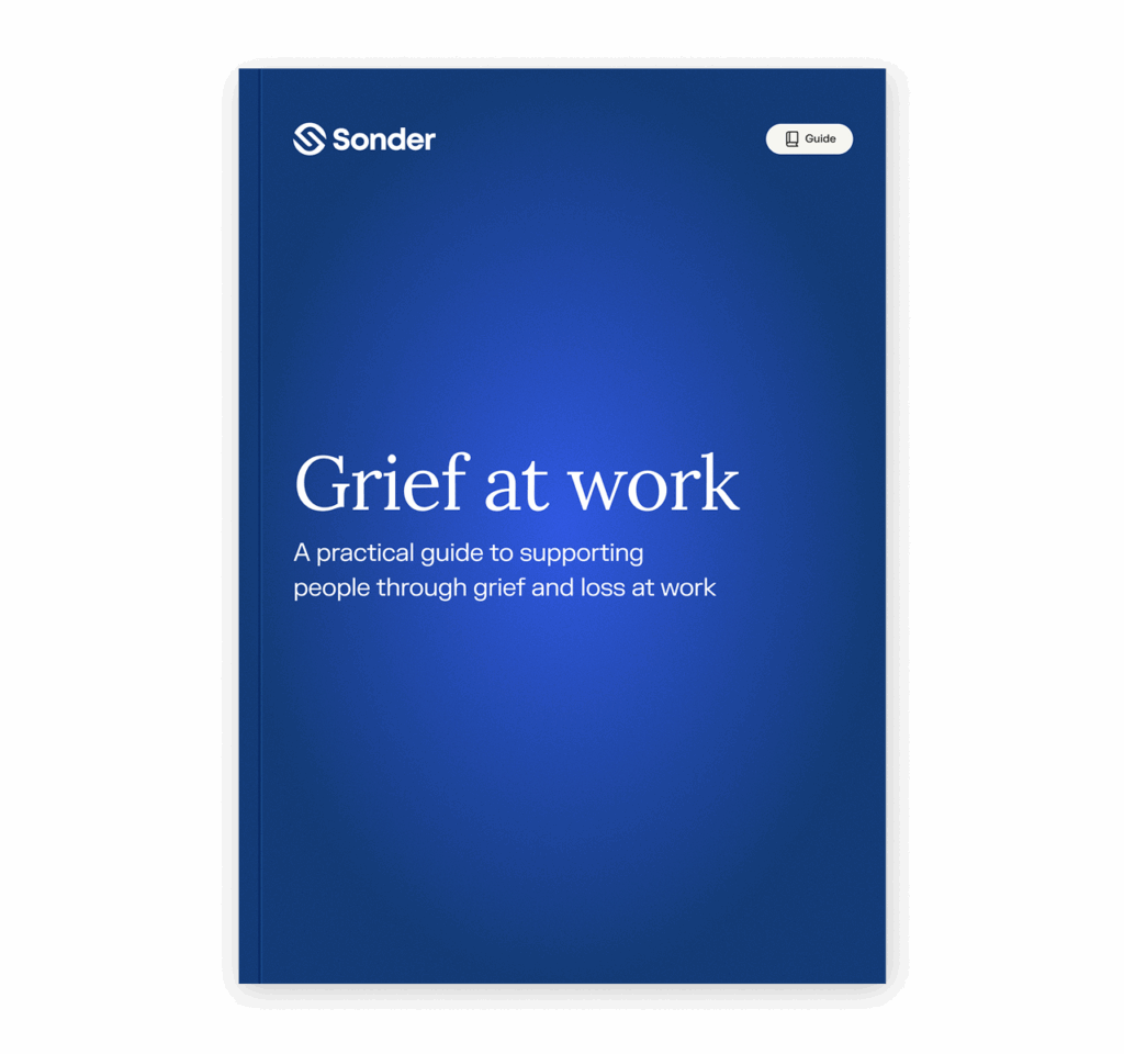 Grief and Loss at Work cover