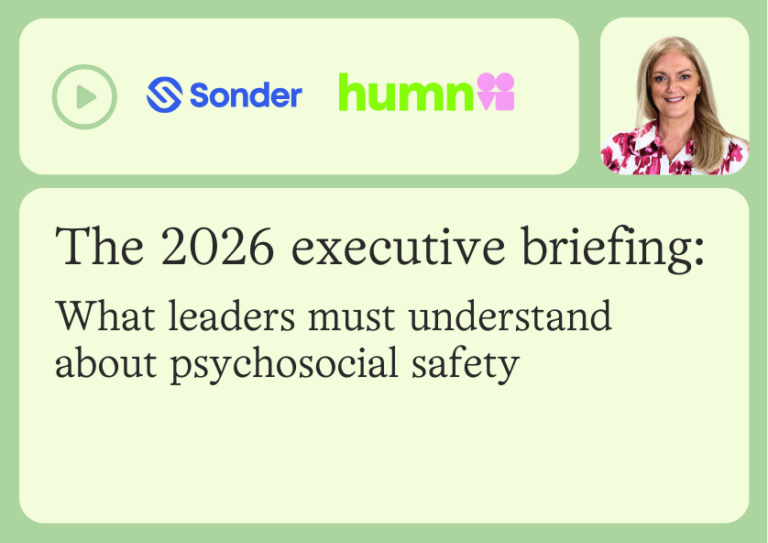 "The 2026 executive briefing: What leaders must understand about psychosocial safety" webinar thumbnail