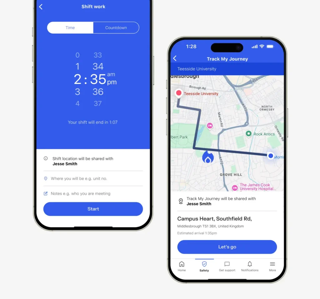 Sonder app: Track my journey