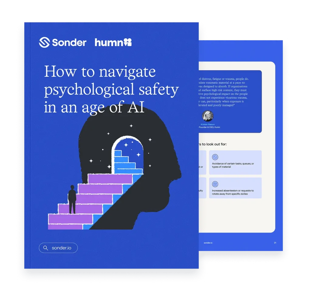 How to navigate psychological safety in an age of AI Report by Sonder