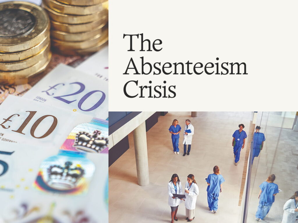 The front cover of Sonder's the absenteeism crisis report