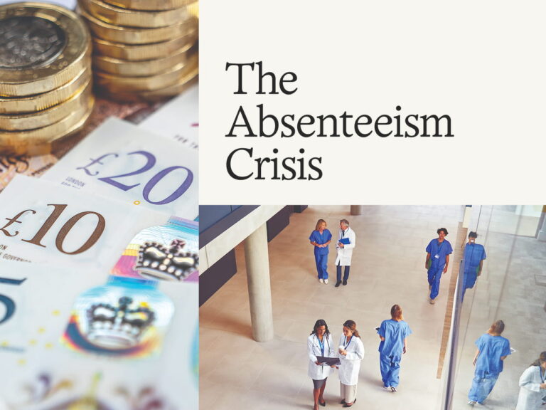 The front cover of Sonder's the absenteeism crisis report