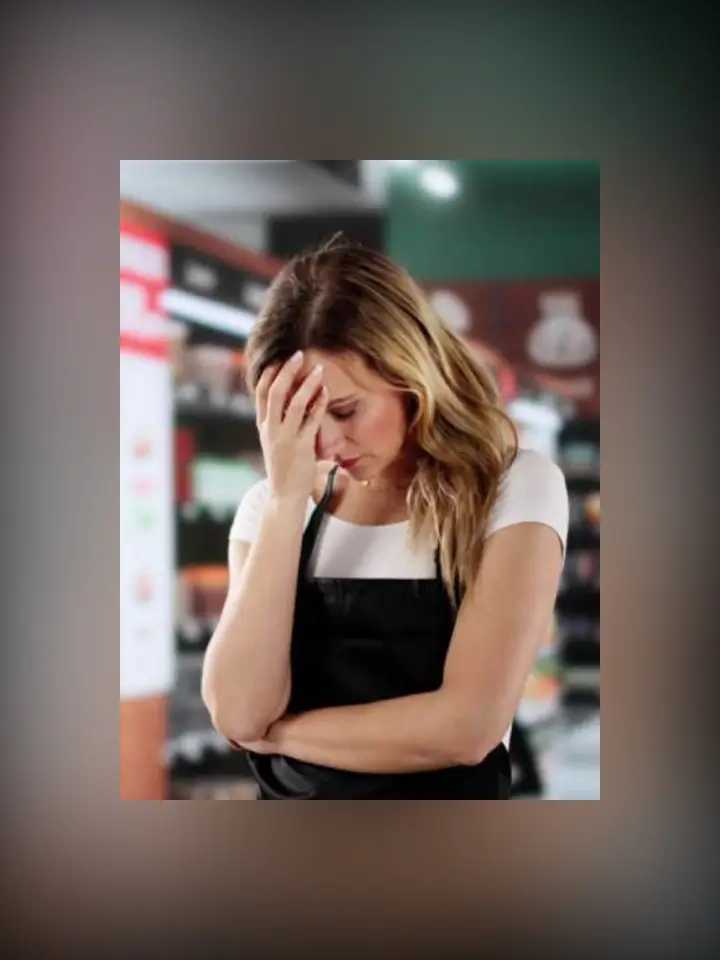 Retail worker worried